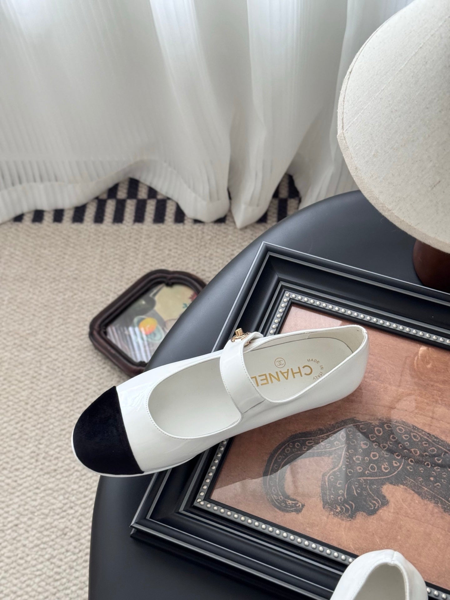 Chanel 25s Runway Mary Jane Flats