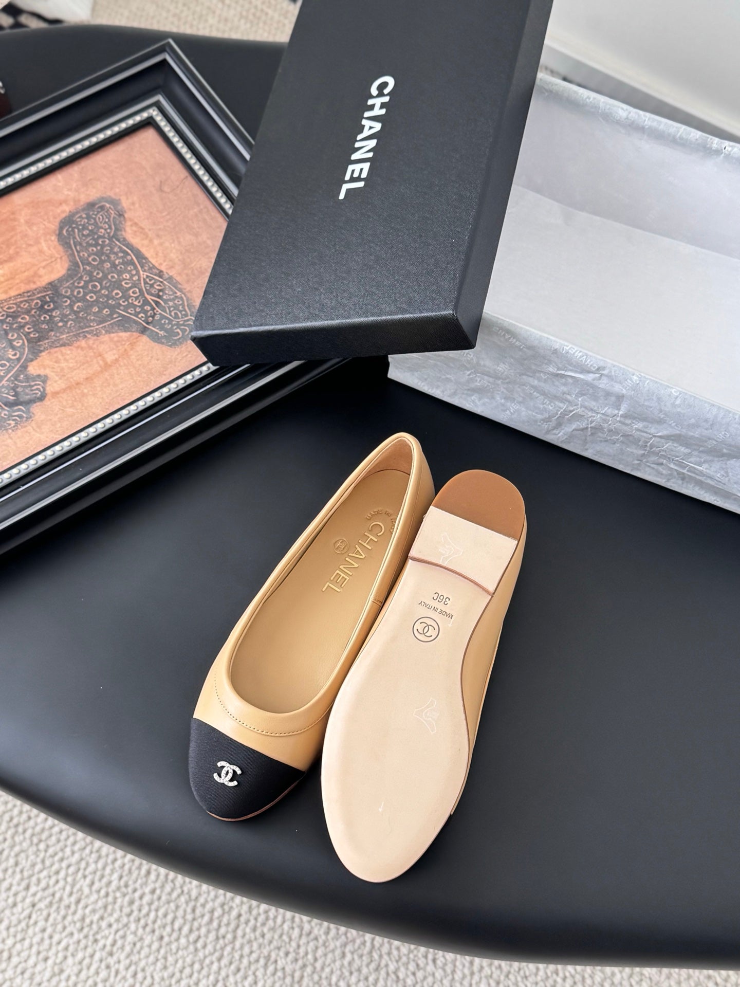 Chanel Vintage Ballet Flats