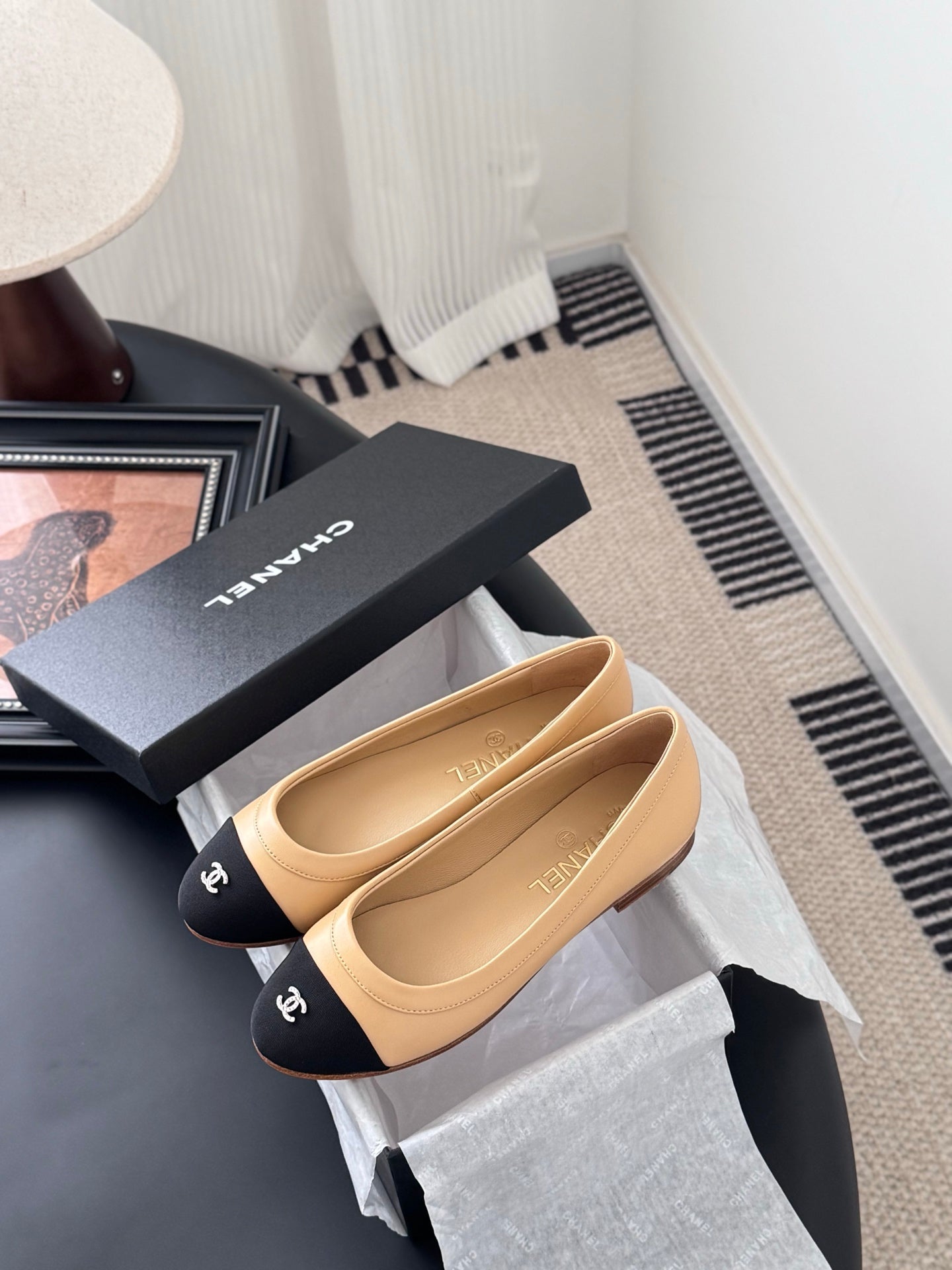 Chanel Vintage Ballet Flats