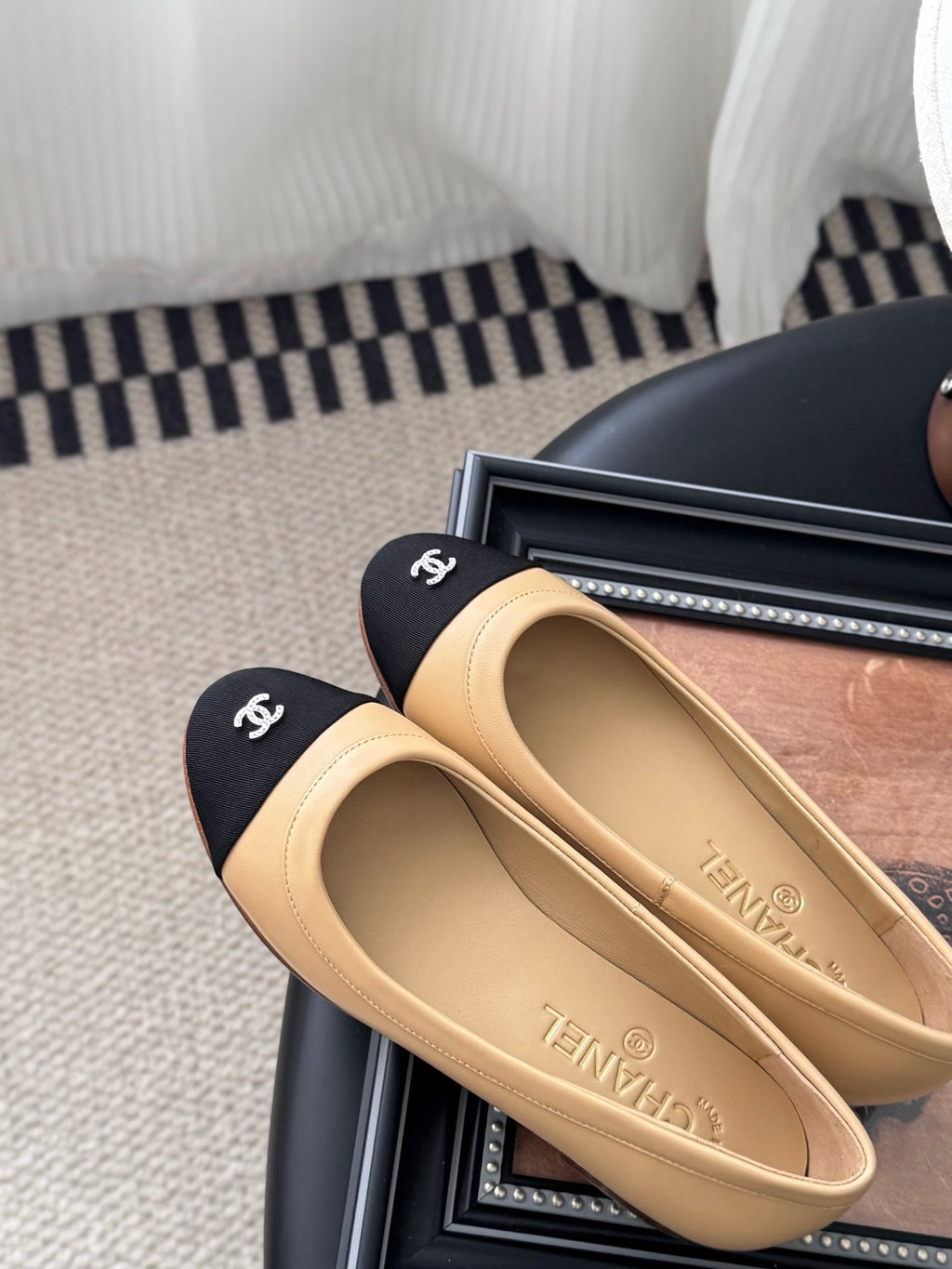Chanel Vintage Ballet Flats