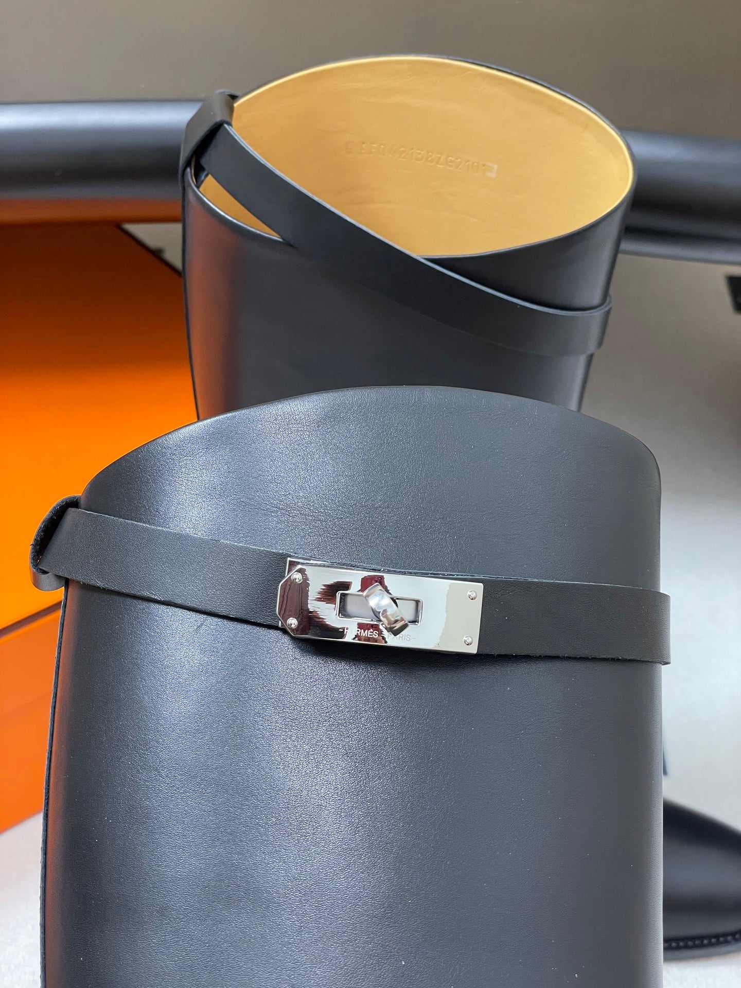 Hermès Jumping Kelly Buckle Knee-High Boots