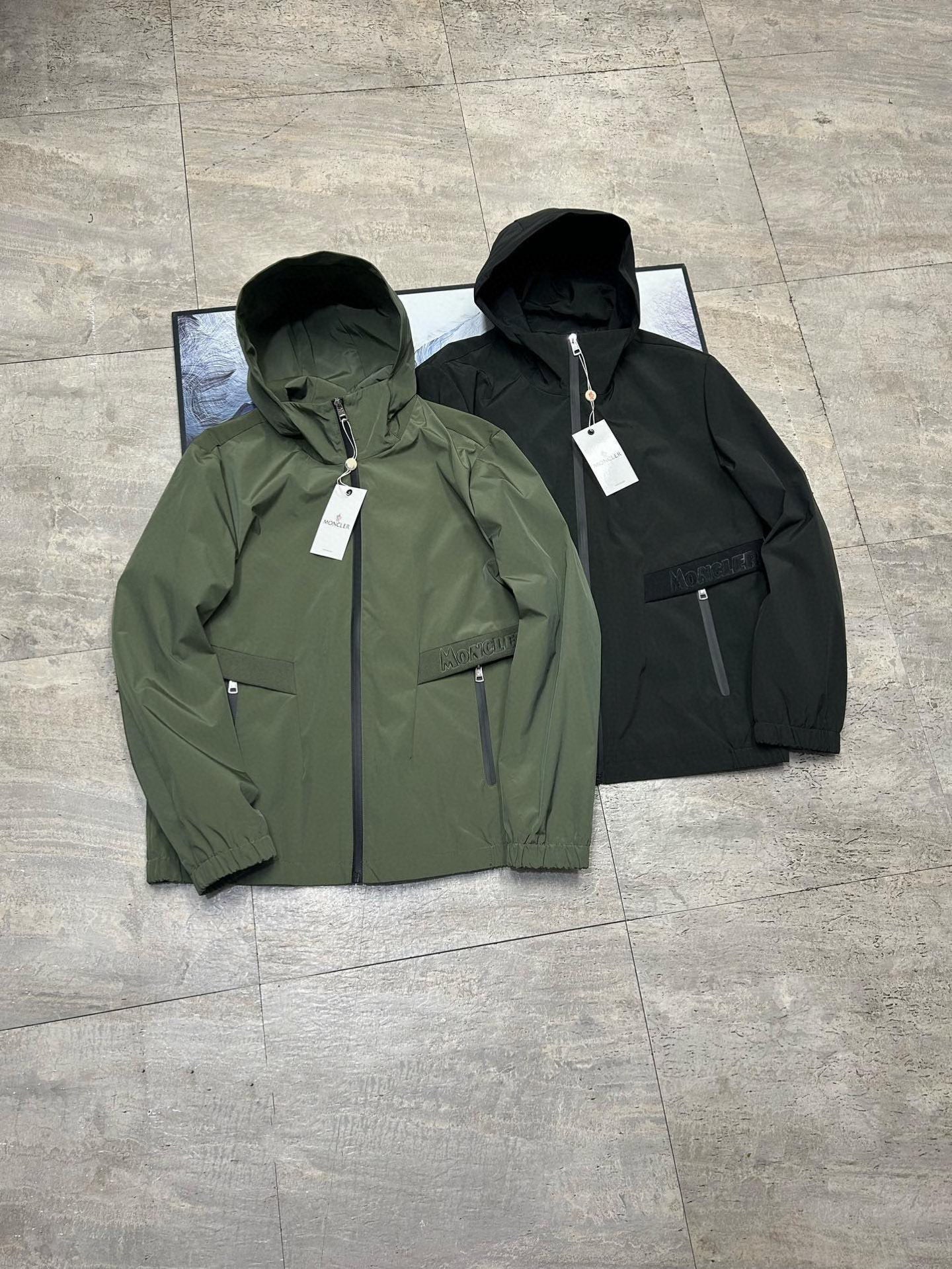 Moncler Men's Windbreaker Jacket – 2024 Collection
