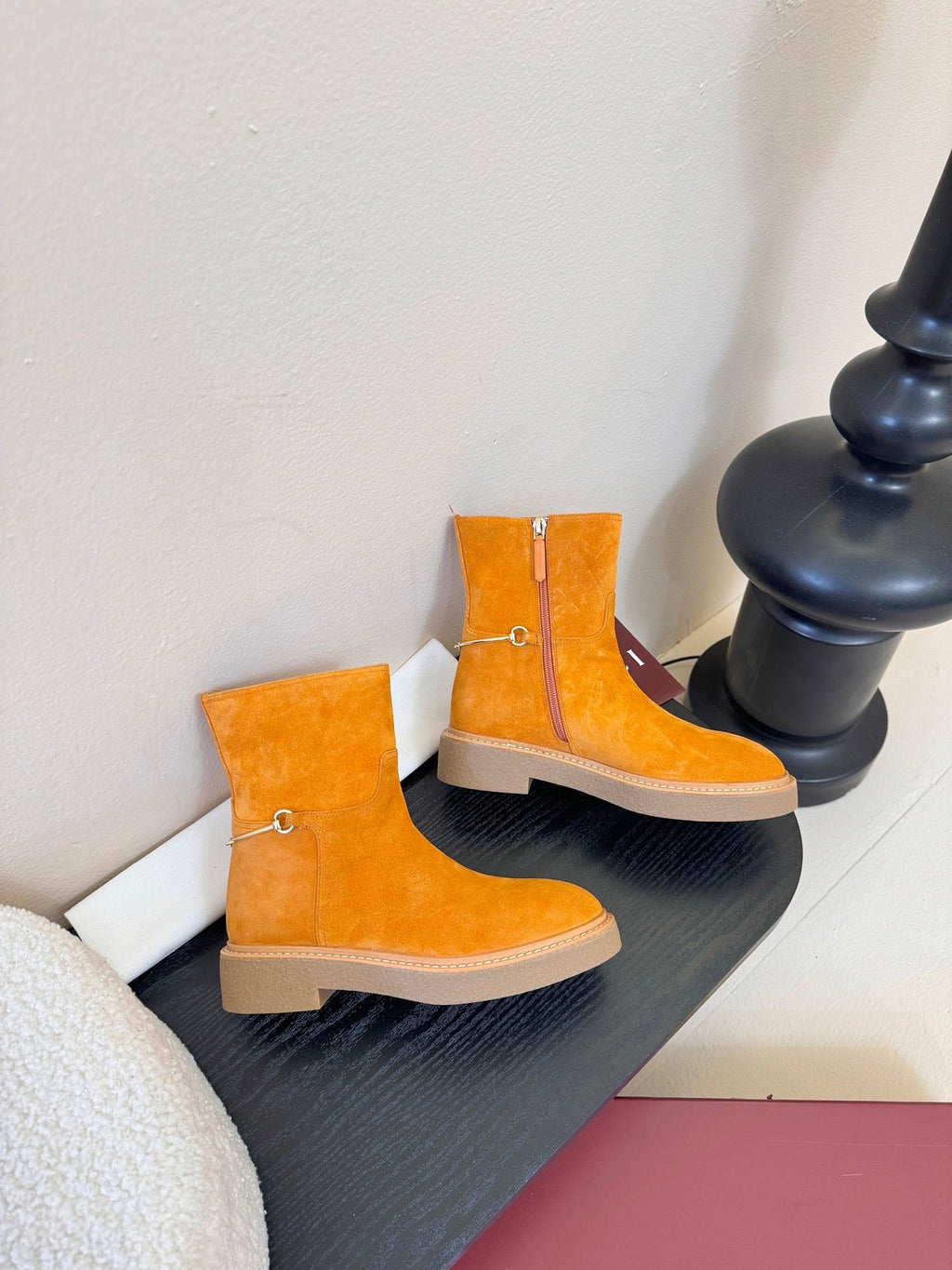 Gucci Runway Suede Boots