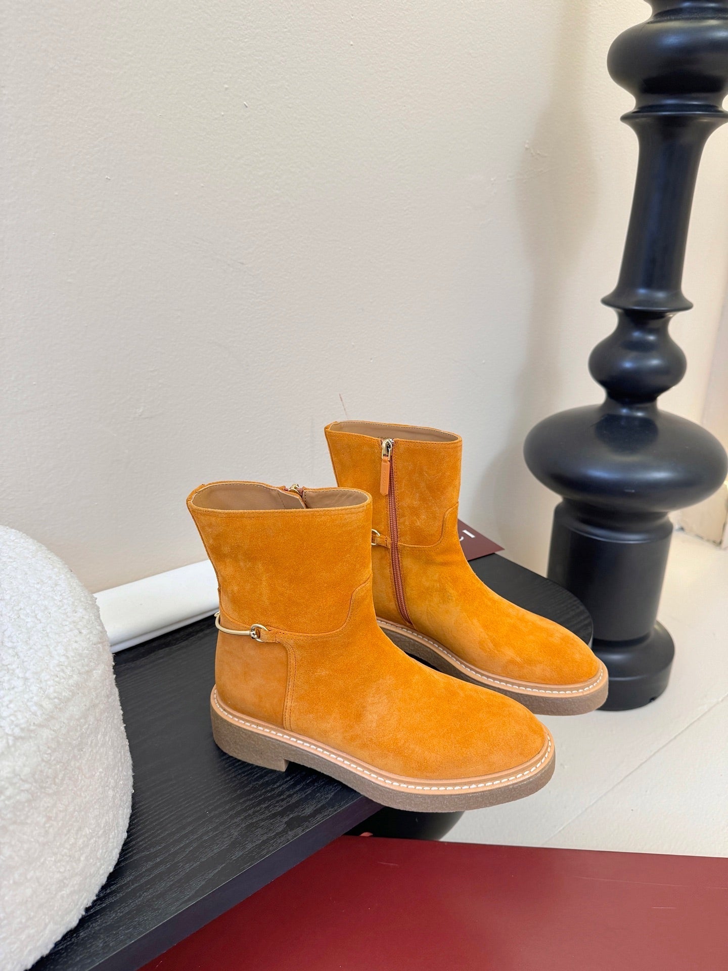 Gucci Runway Suede Boots