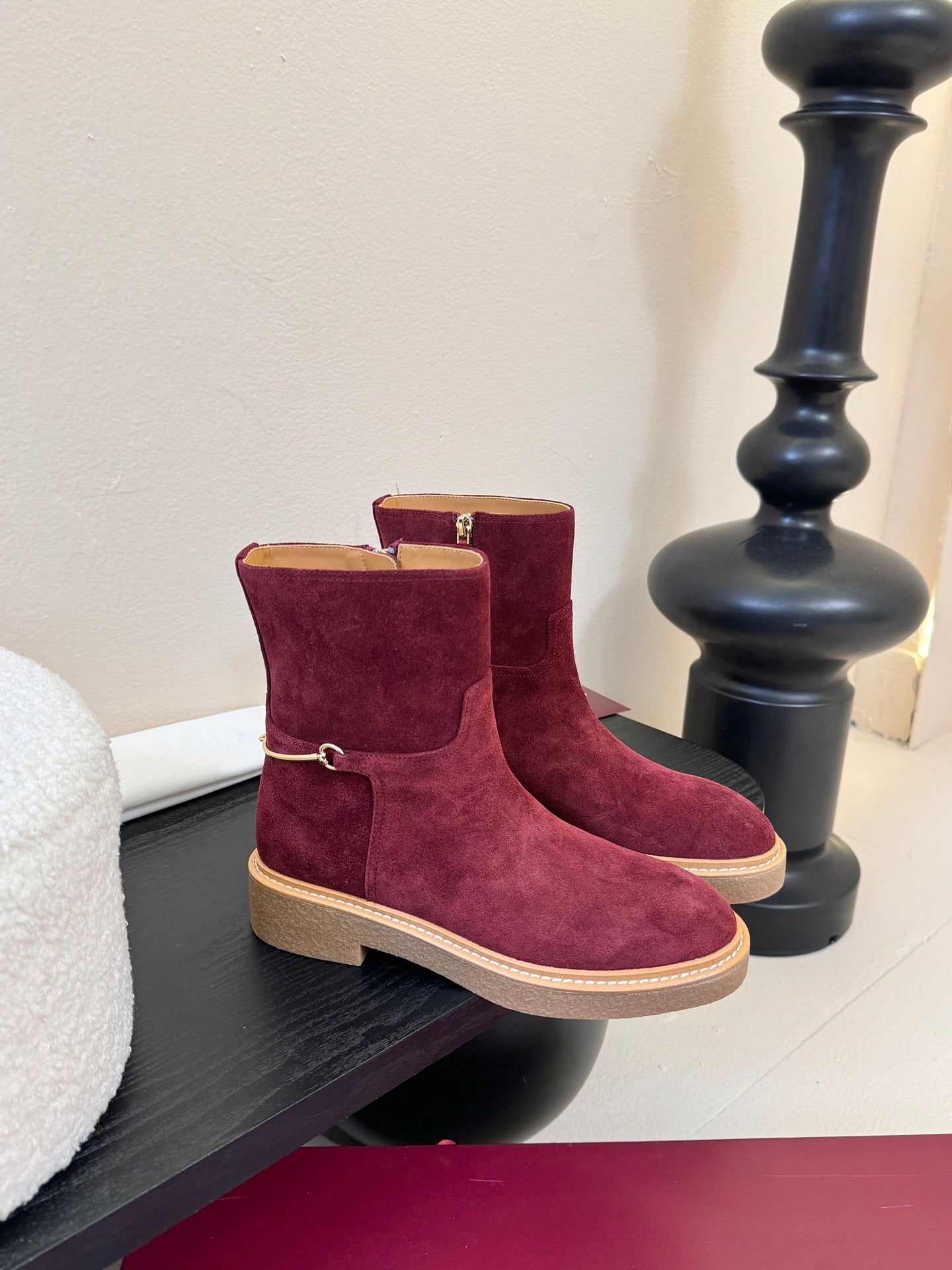 Gucci Runway Suede Boots