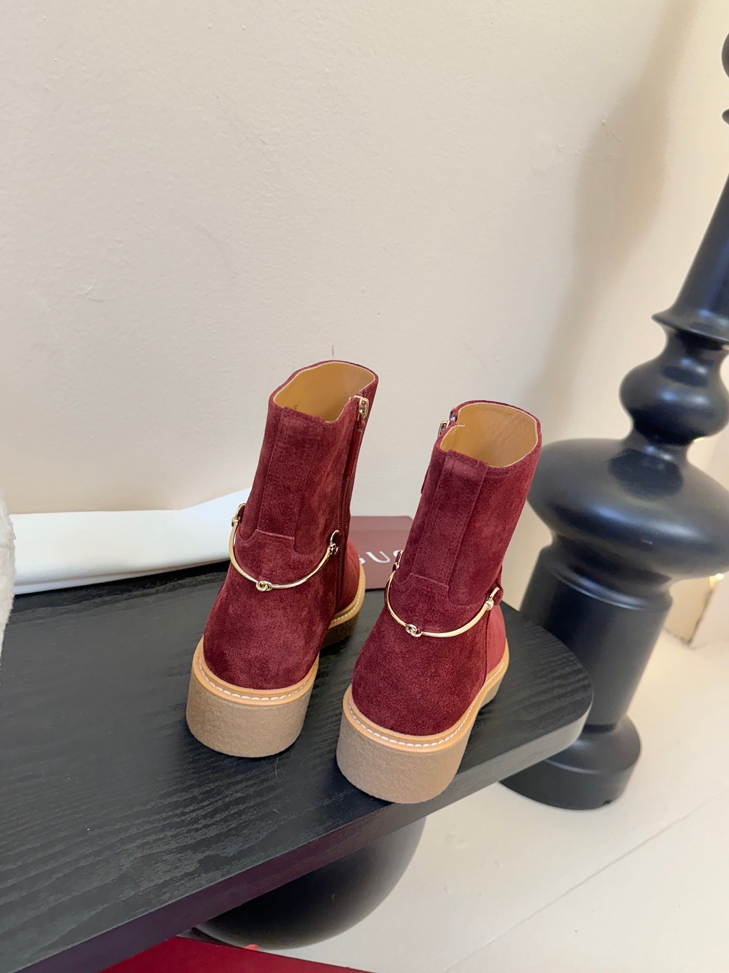 Gucci Runway Suede Boots