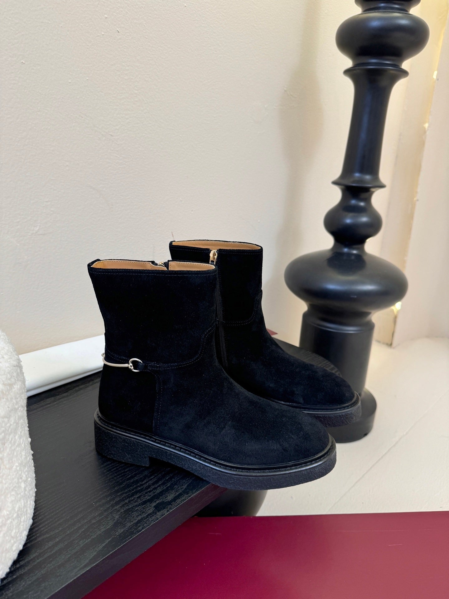 Gucci Runway Suede Boots