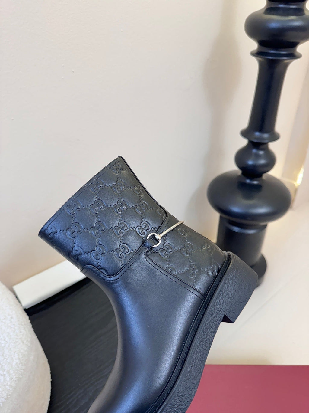Gucci Runway Suede Boots
