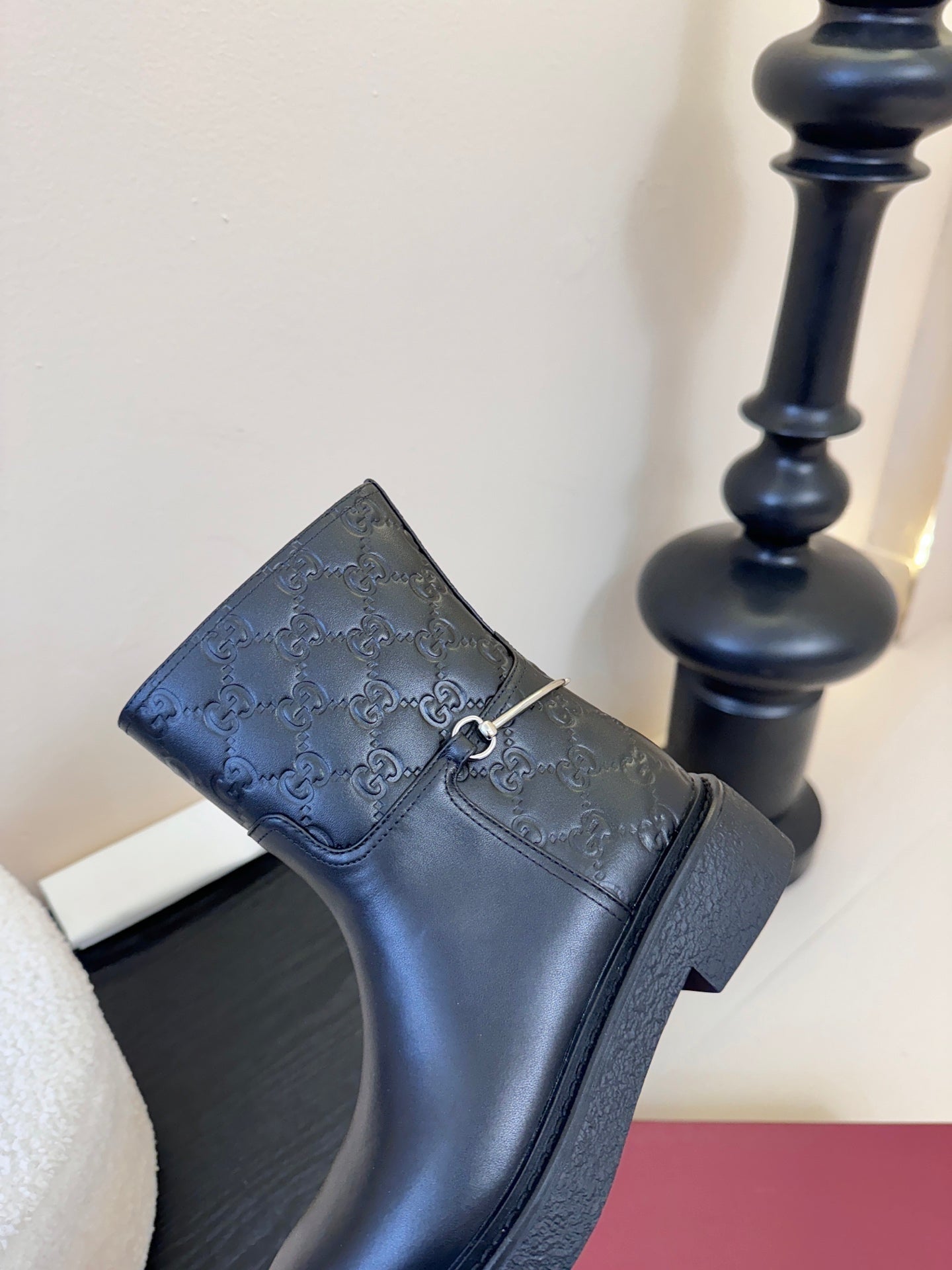 Gucci Runway Suede Boots