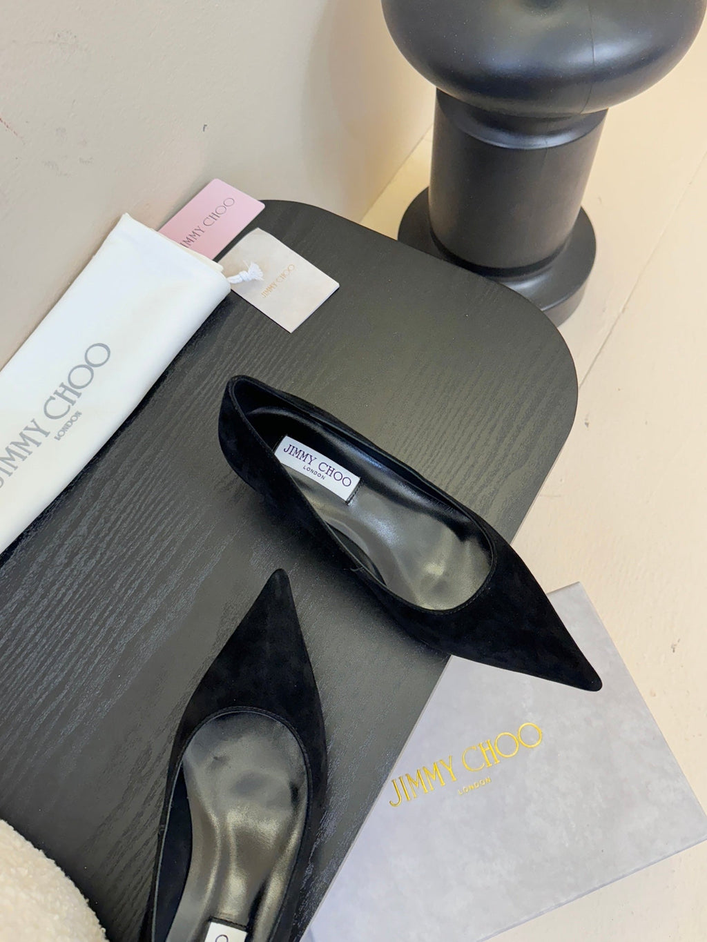 Jimmy Choo Suede Pumps – 2025 Fall Collection