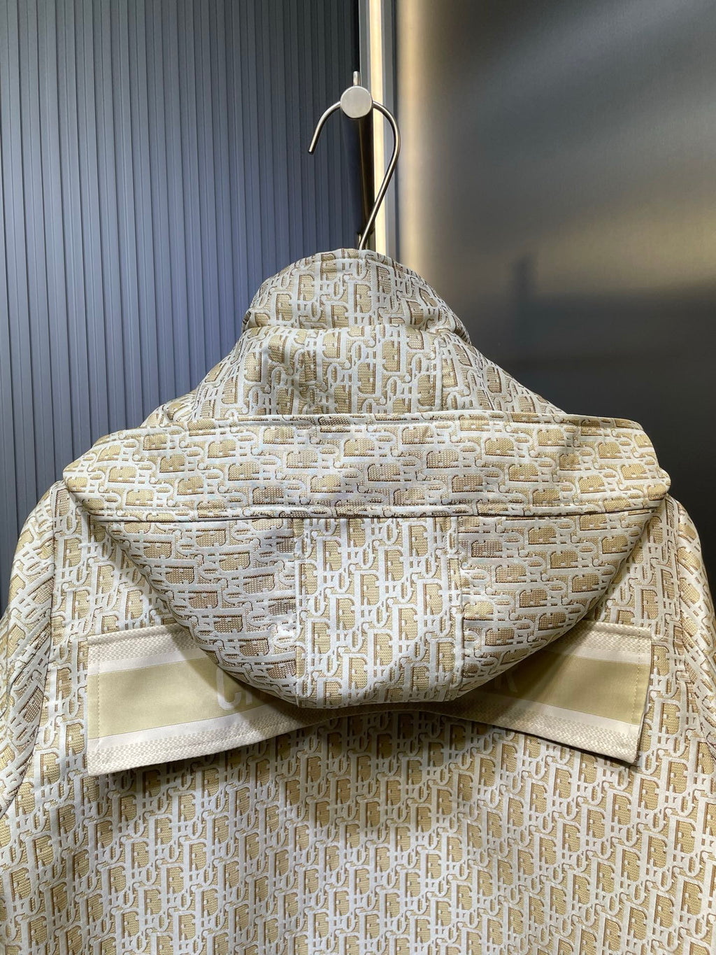 Dior Monogram Jacquard Hooded Jacket – 25FW