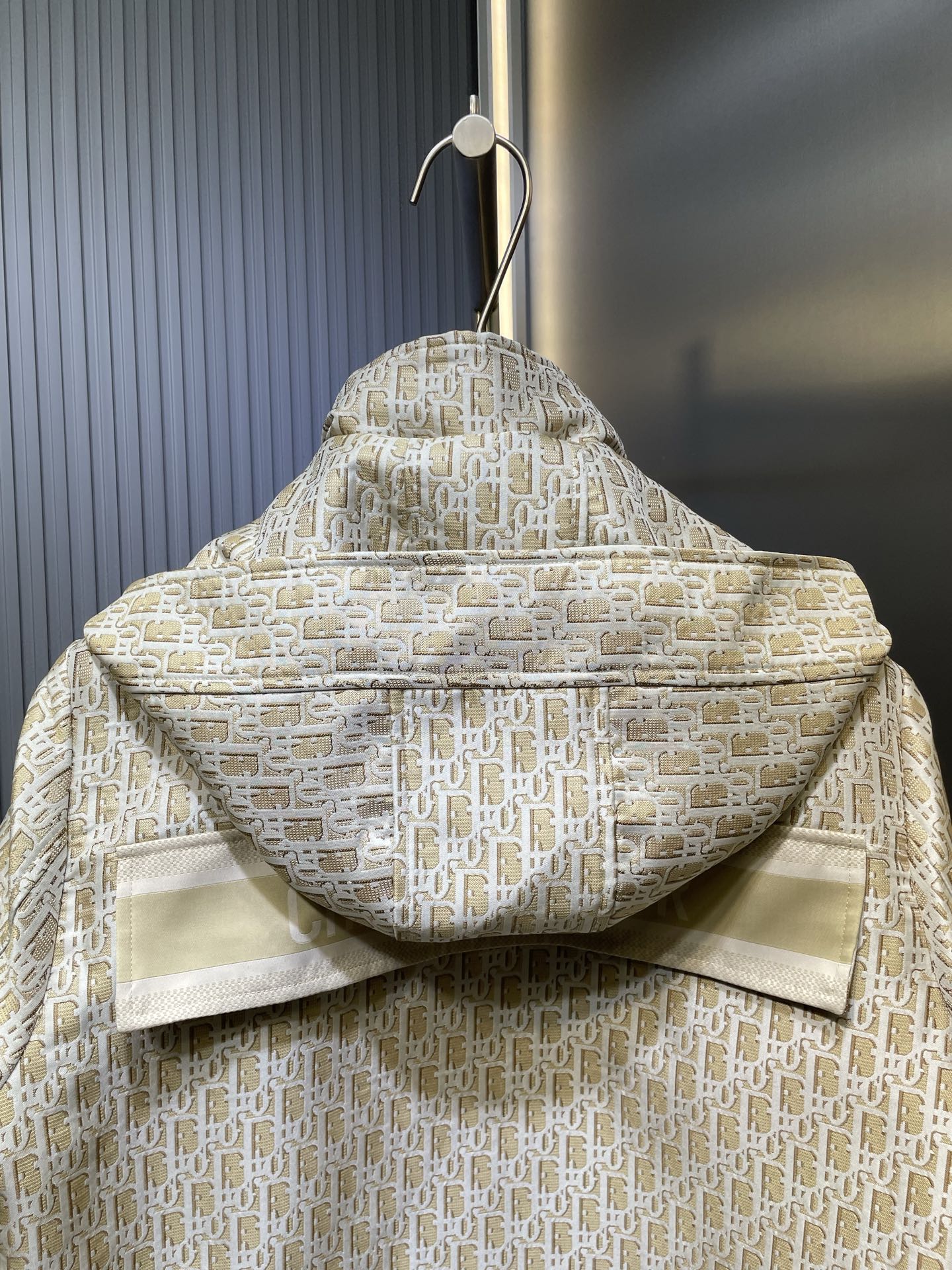 Dior Monogram Jacquard Hooded Jacket – 25FW