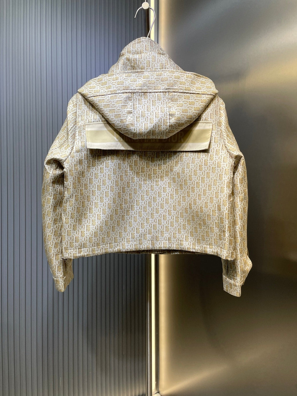 Dior Monogram Jacquard Hooded Jacket – 25FW