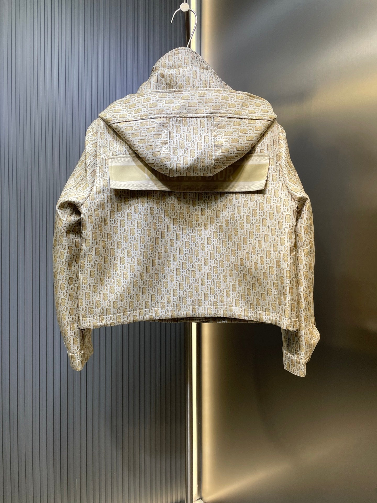 Dior Monogram Jacquard Hooded Jacket – 25FW
