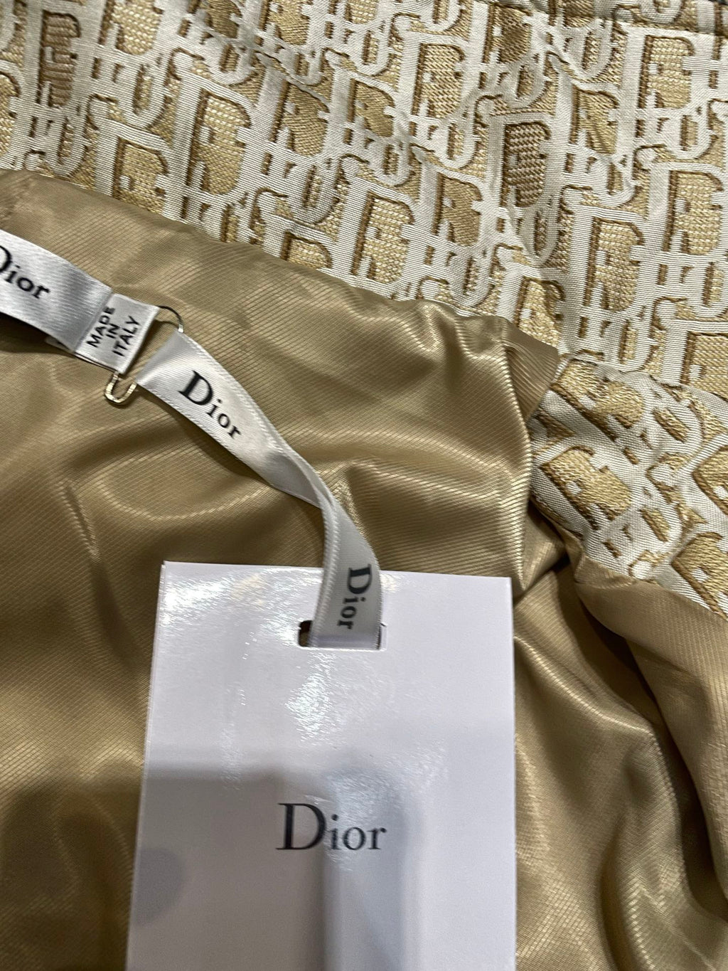 Dior Monogram Jacquard Hooded Jacket – 25FW