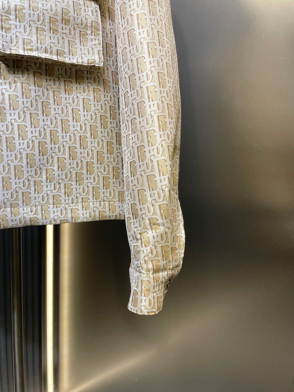 Dior Monogram Jacquard Hooded Jacket – 25FW