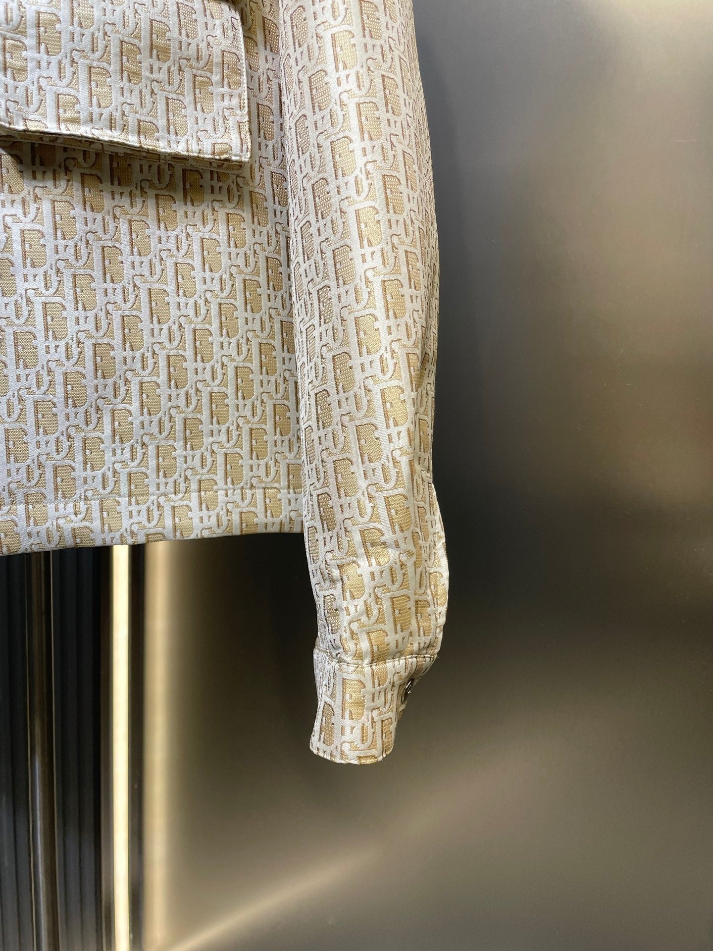 Dior Monogram Jacquard Hooded Jacket – 25FW