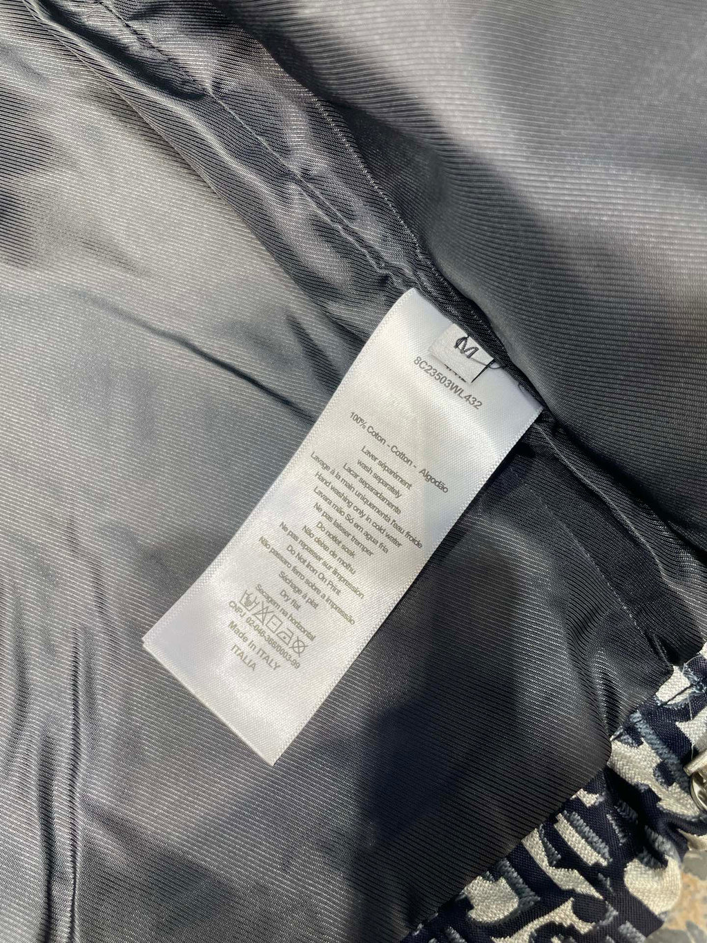 Dior Monogram Jacquard Hooded Jacket – 25FW