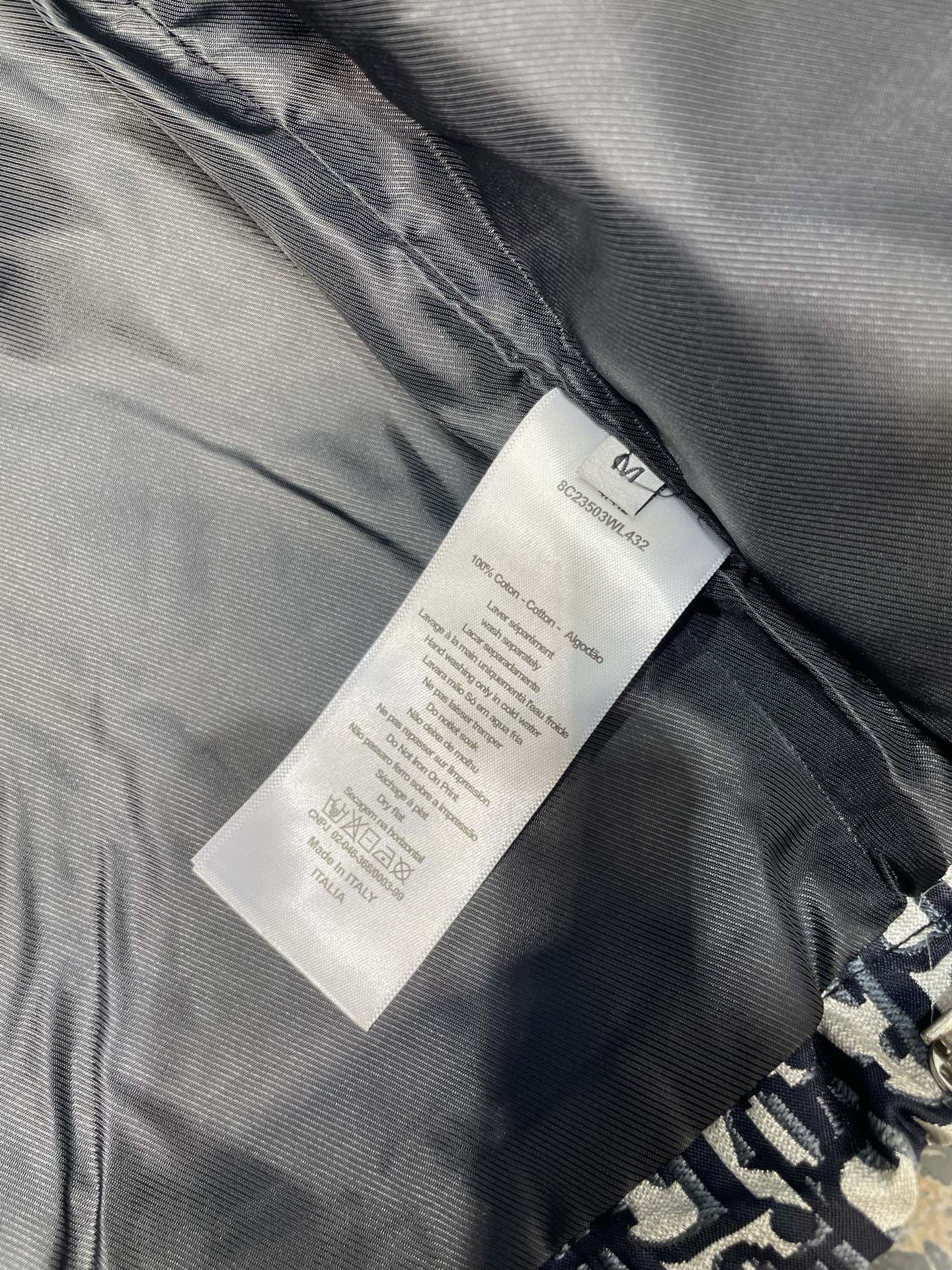 Dior Monogram Jacquard Hooded Jacket – 25FW
