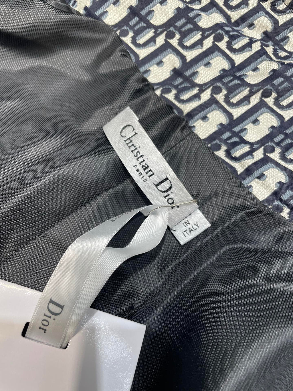 Dior Monogram Jacquard Hooded Jacket – 25FW