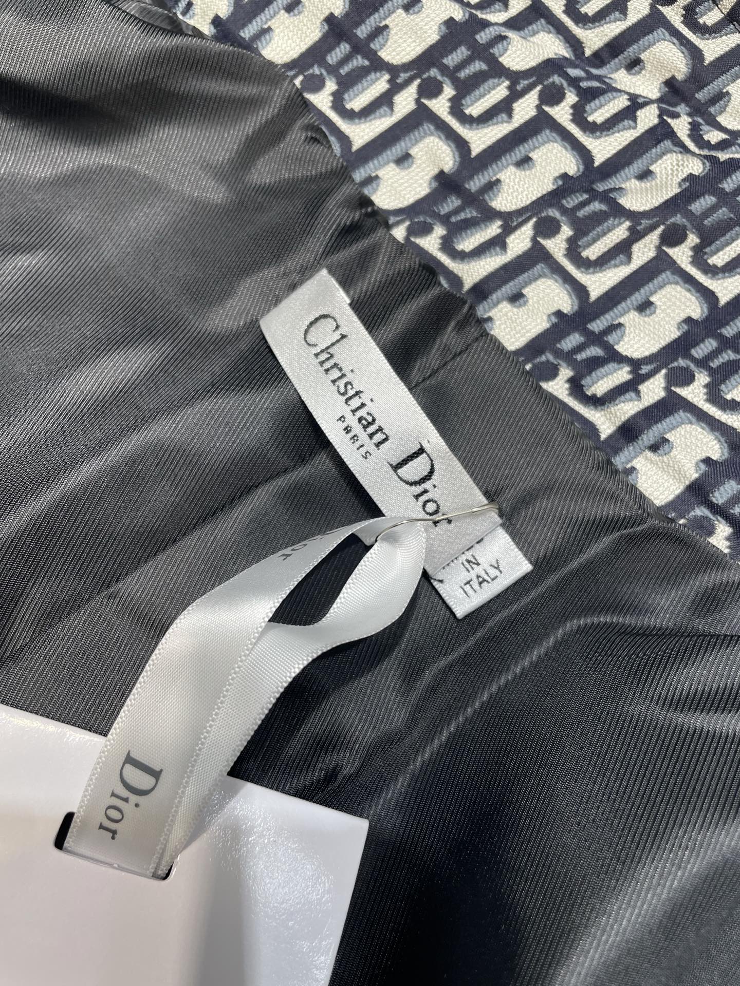 Dior Monogram Jacquard Hooded Jacket – 25FW