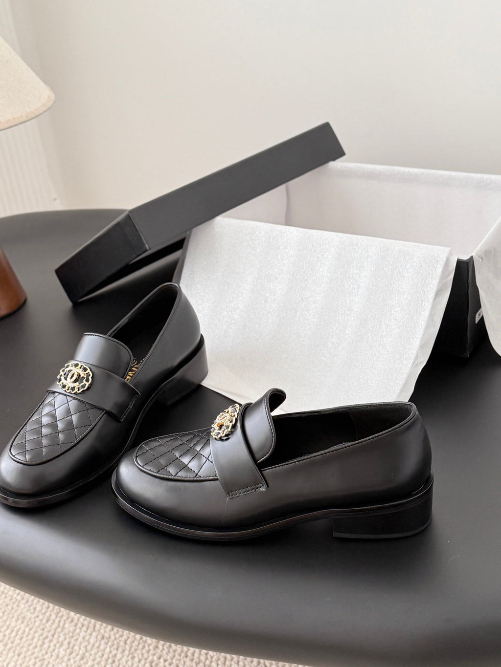 Chanel Round Toe Loafers – 25P Collection