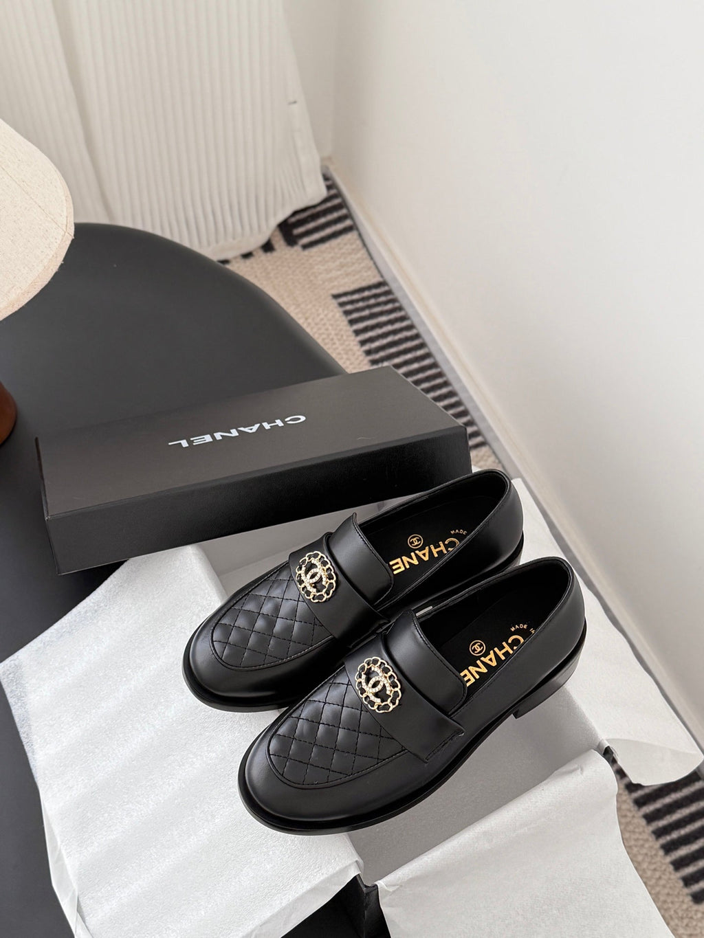 Chanel Round Toe Loafers – 25P Collection