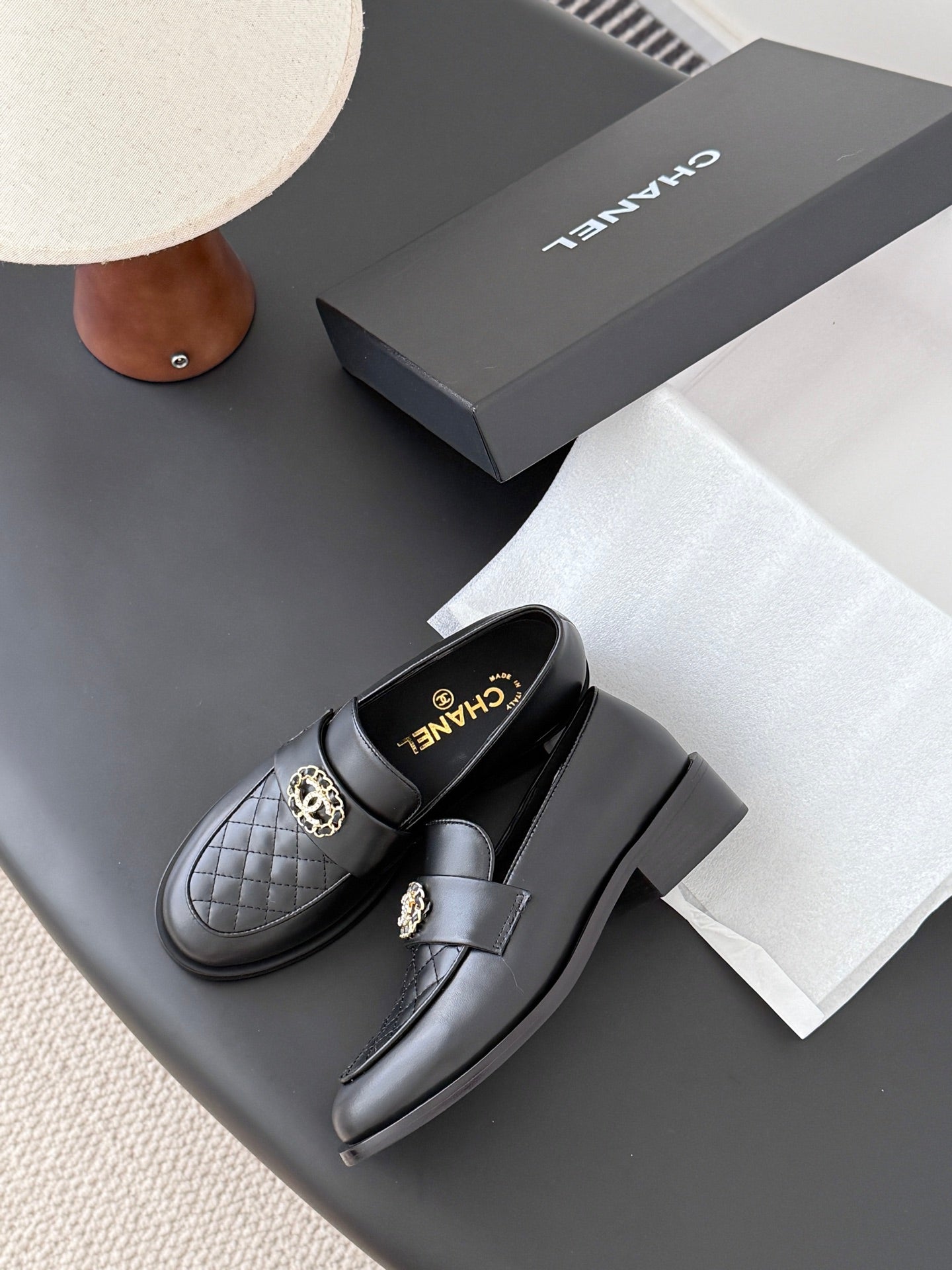 Chanel Round Toe Loafers – 25P Collection