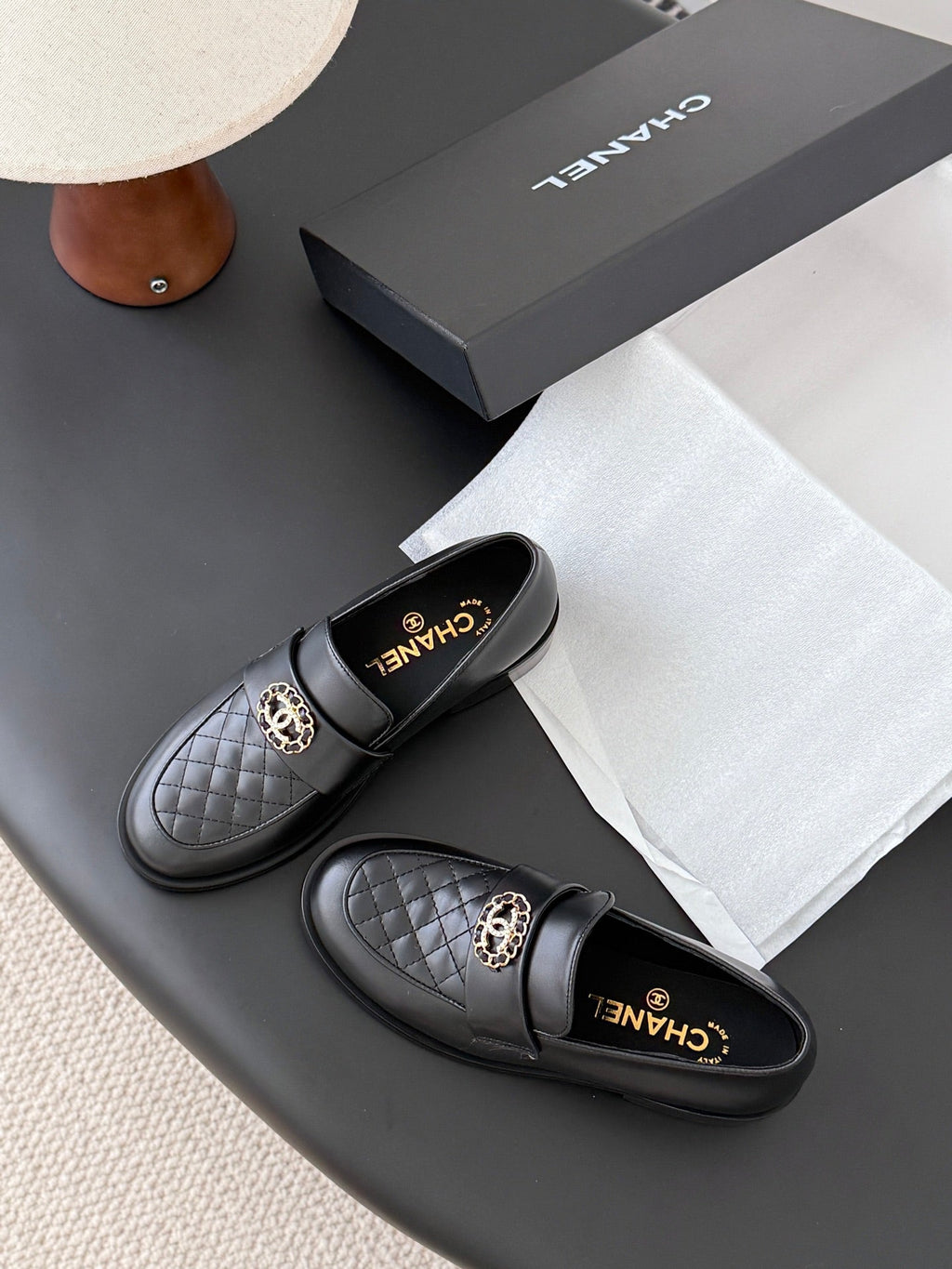 Chanel Round Toe Loafers – 25P Collection