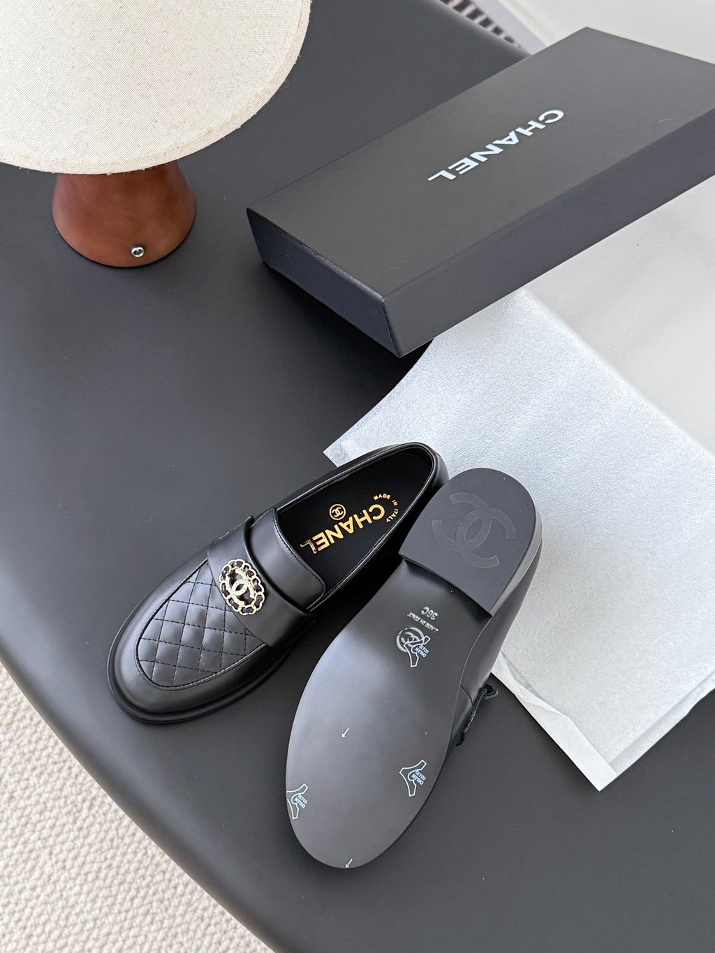 Chanel Round Toe Loafers – 25P Collection