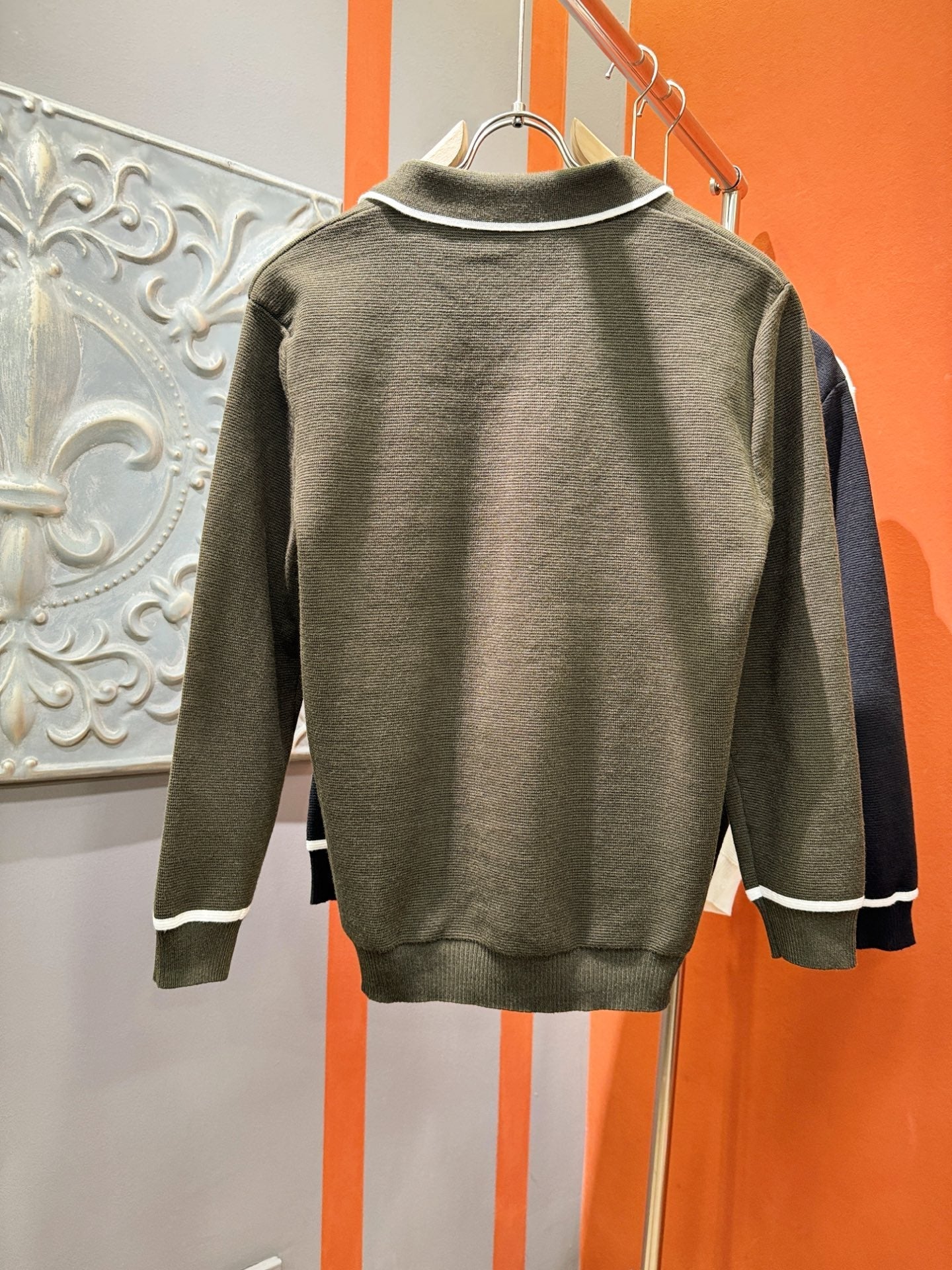 Loro Piana 2025 Knit Sweater with Chest Logo – Autumn/Winter Collection