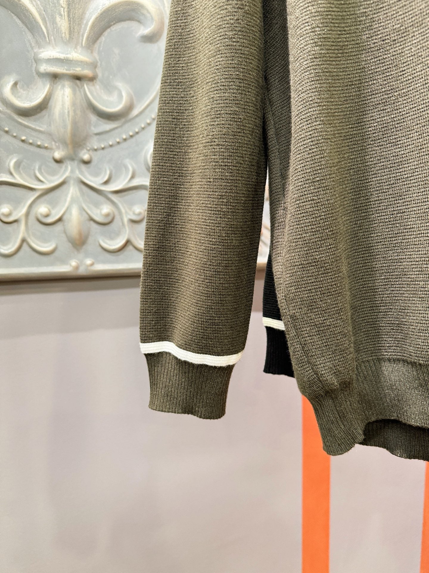 Loro Piana 2025 Knit Sweater with Chest Logo – Autumn/Winter Collection