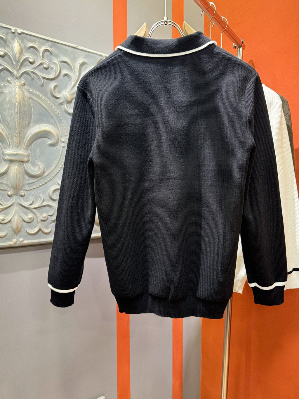 Loro Piana 2025 Knit Sweater with Chest Logo – Autumn/Winter Collection