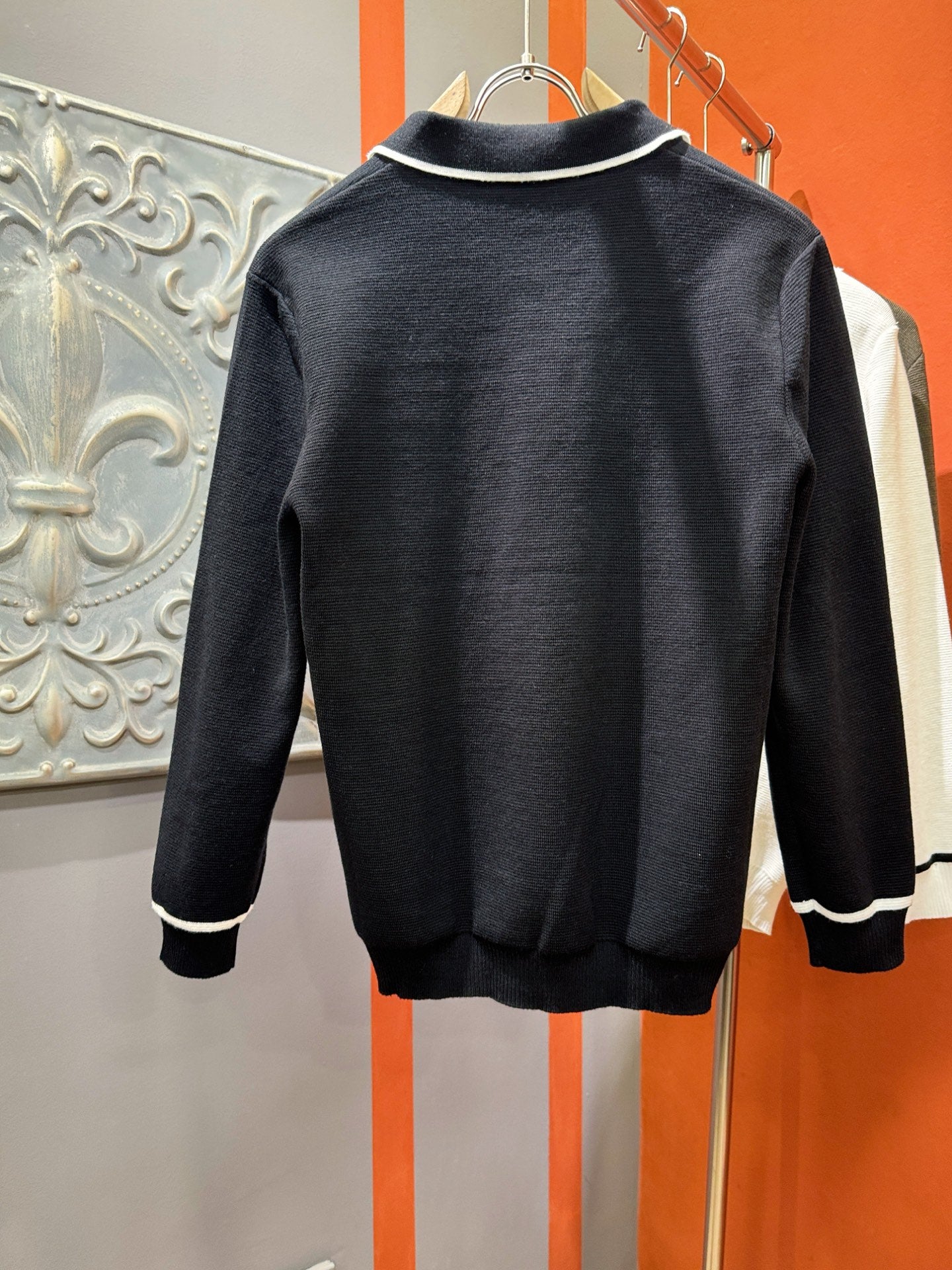 Loro Piana 2025 Knit Sweater with Chest Logo – Autumn/Winter Collection