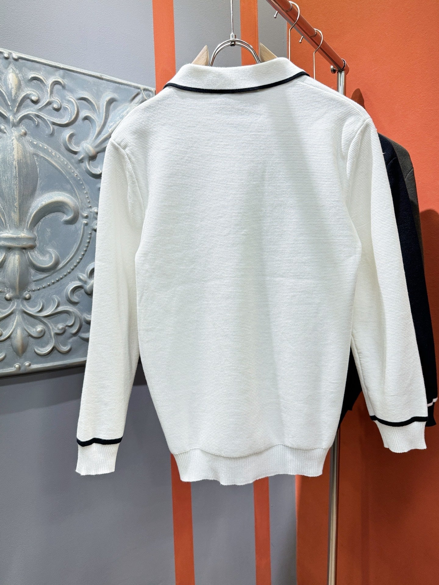 Loro Piana 2025 Knit Sweater with Chest Logo – Autumn/Winter Collection