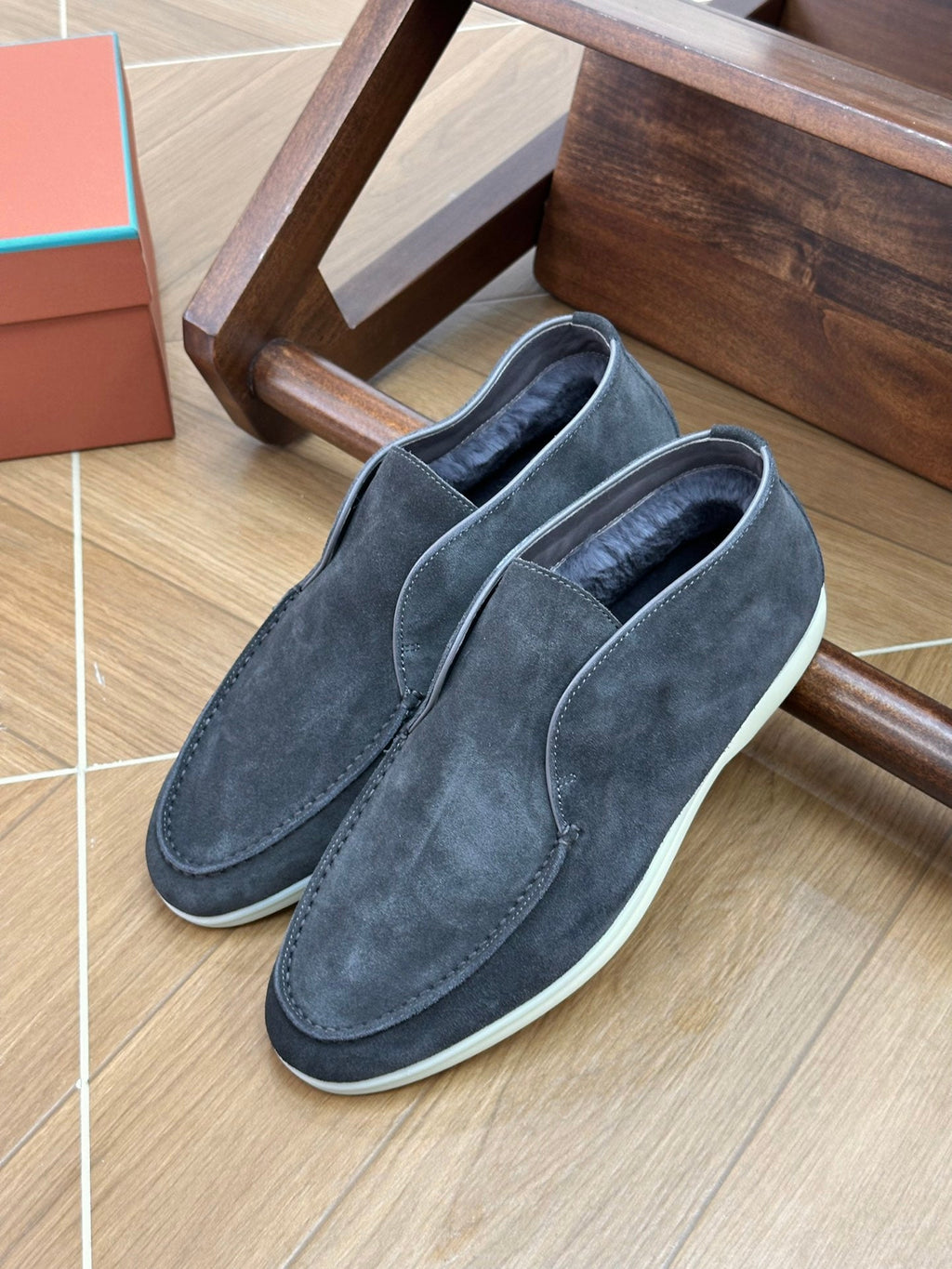 Loro Piana Men's Luxury Fur Boots