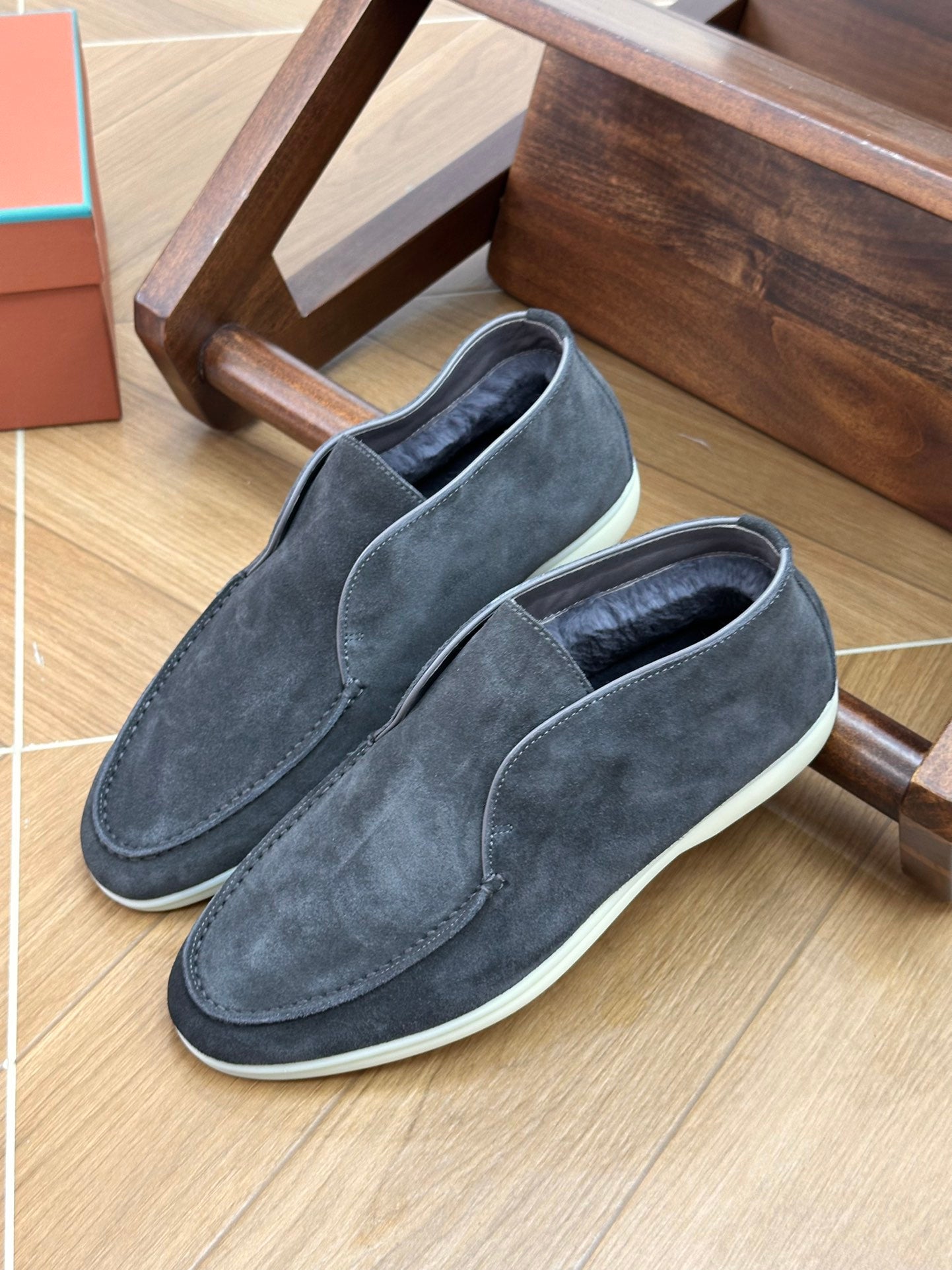 Loro Piana Men's Luxury Fur Boots