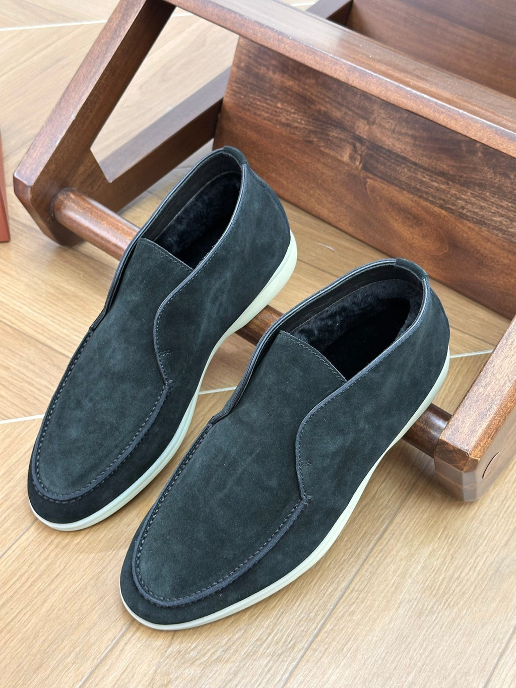 Loro Piana Men's Luxury Fur Boots