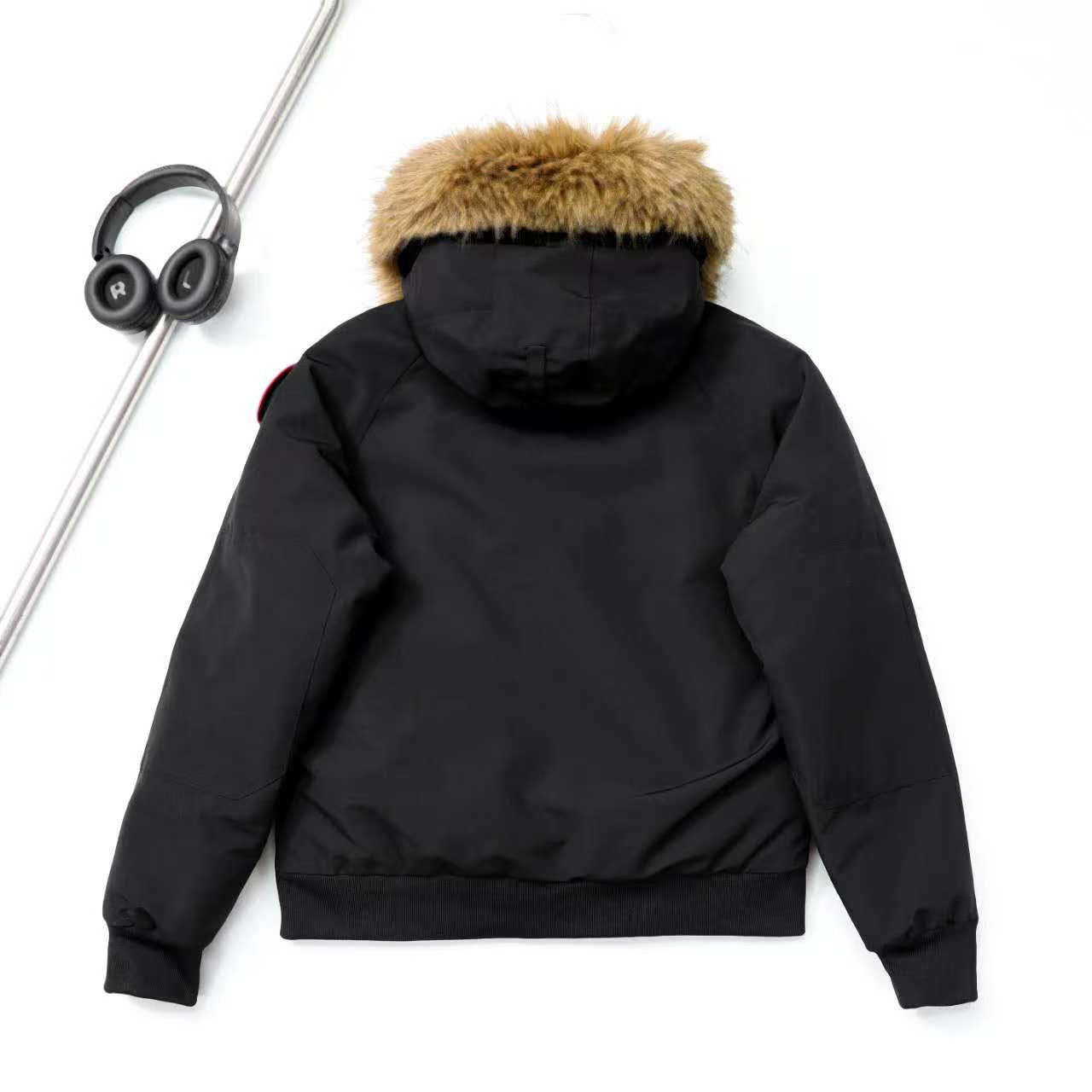 Canada Goose Grandview Black Label Hooded Puffer Jacket