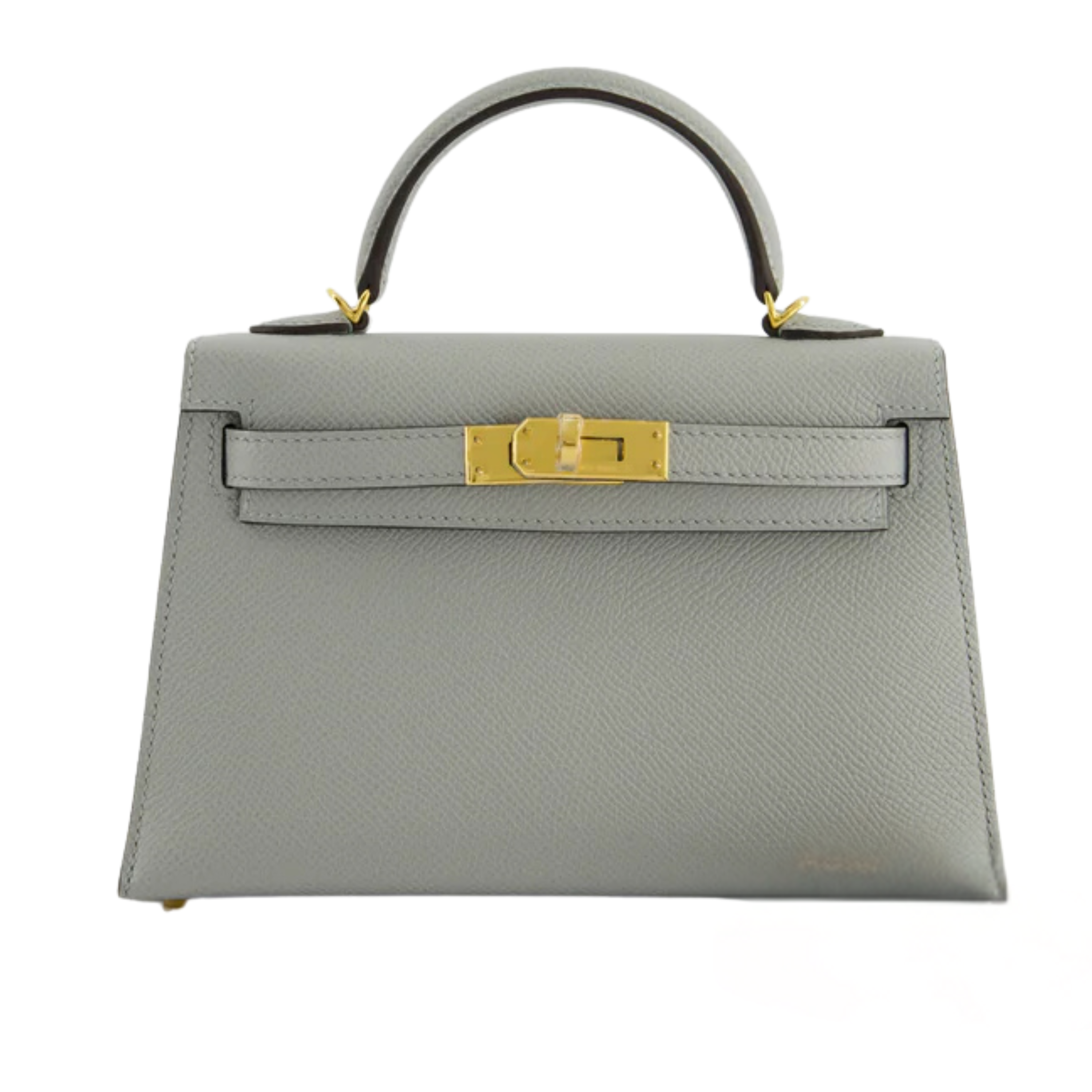 HERMES KELLY II SELLIER BAG - GREY