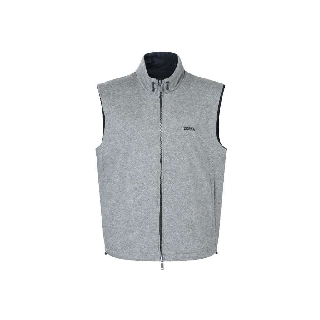 Zegna Microfiber Reversible Brezza Vest