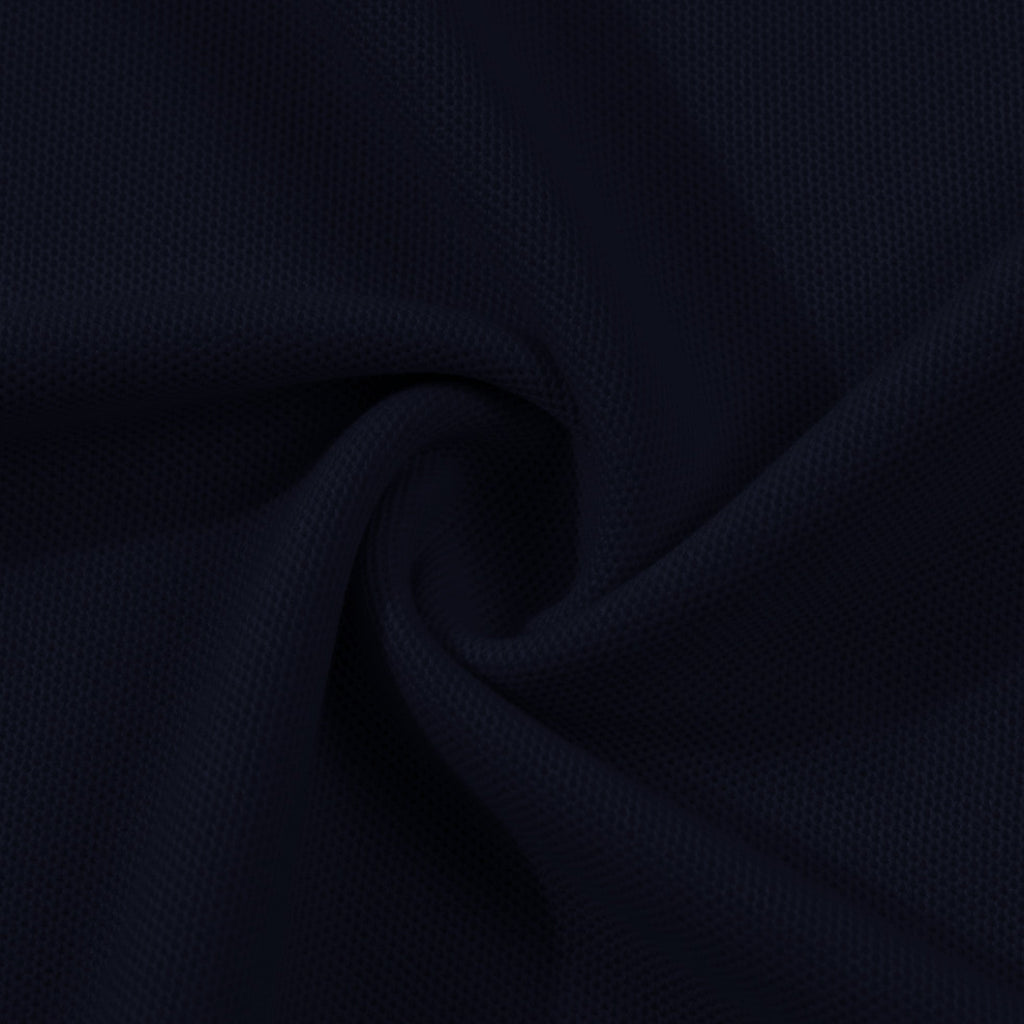 Dior Silk Long Sleeve Polo Shirt with Metal Patch