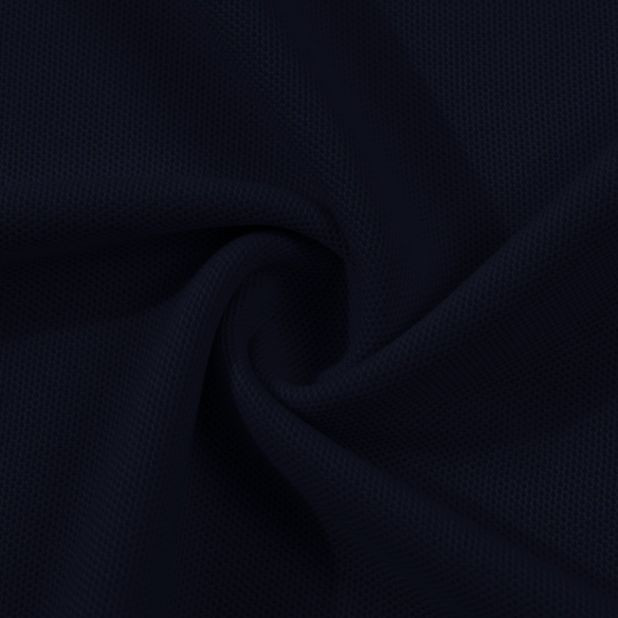 Dior Silk Long Sleeve Polo Shirt with Metal Patch