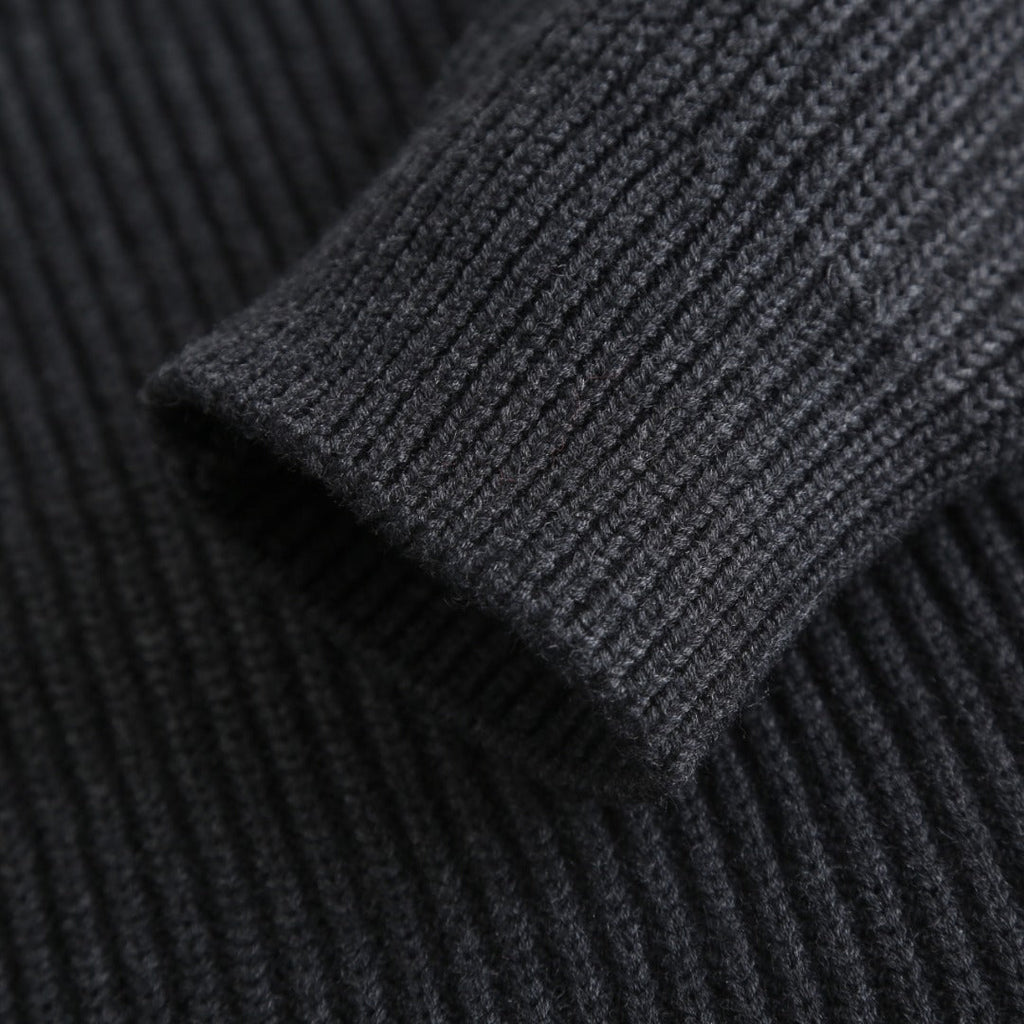 Gucci Wool Cashmere Blend Ribbed Knit Sweater
