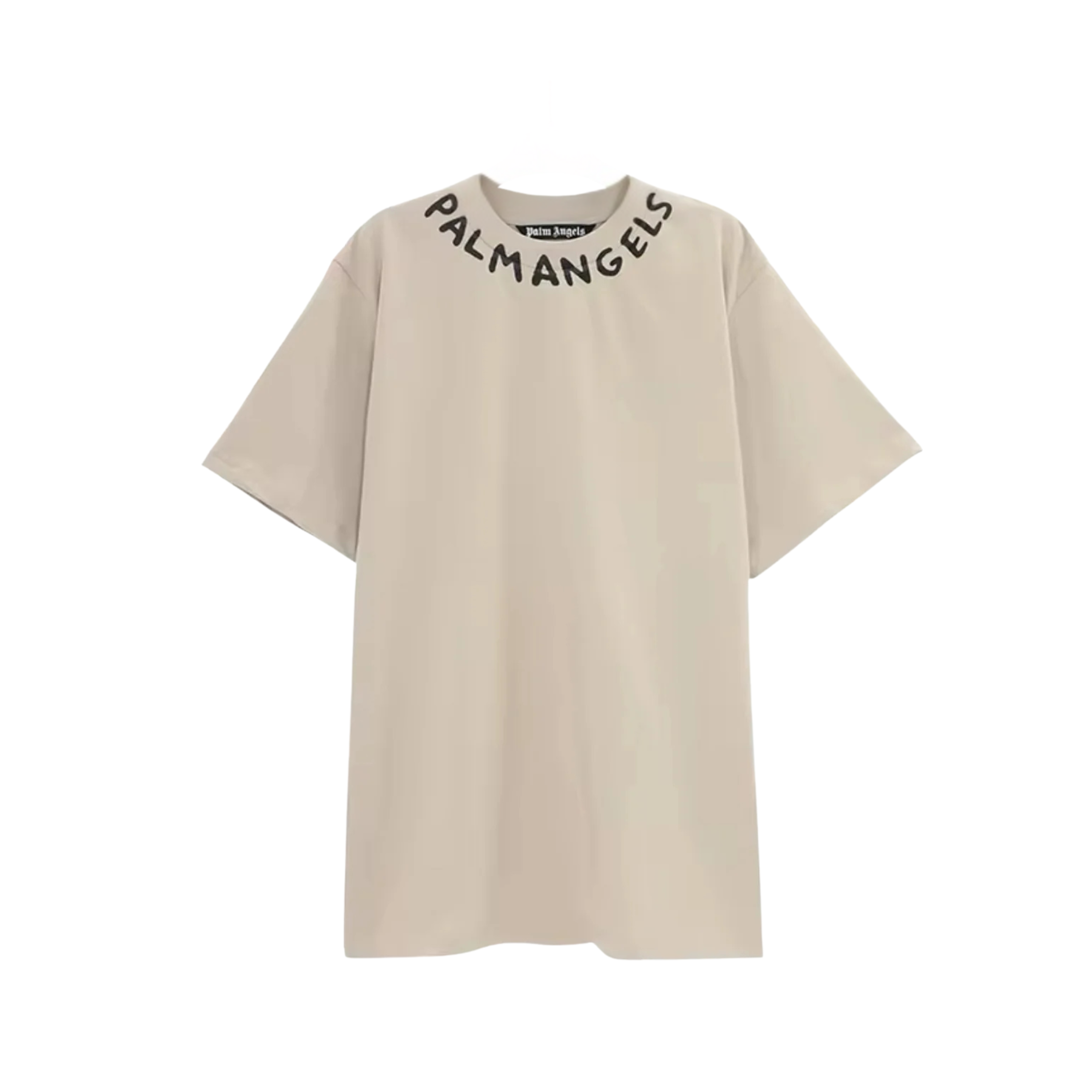 PALM ANGELS SEASONAL T-SHIRT - BEIGE
